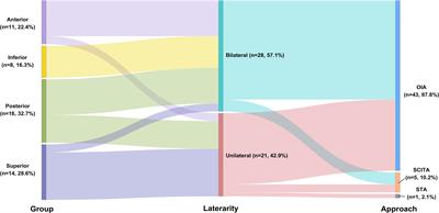 Surgical Management of Falcotentorial Junction Tumors: A Case Series Report